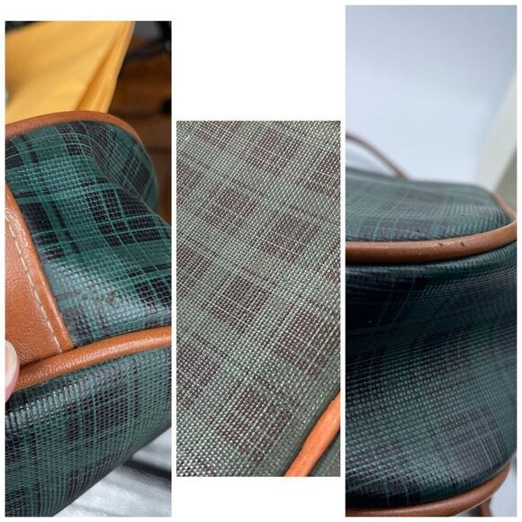 Vintage Plaid Paris Sport Club crossbody bag. - Picture 12 of 12